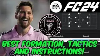 EA FC 24 - BEST INTER MIAMI Formation, Tactics and Instructions