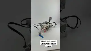LEGO Mindstorms EV3 - Walking Robot with Colour and Touch Sensor!