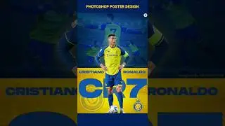 Cristiano Ronaldo Poster Design In Photoshop 🔥❤️ - #photoshop #ronaldo UR · Cristiano