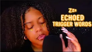 ASMR Echoed Trigger Words, Hand Movements, Mic Scratching ♡✨(Old School Tingles ~)