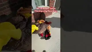 Thanksgiving Inflatable Turkey Decoration Review