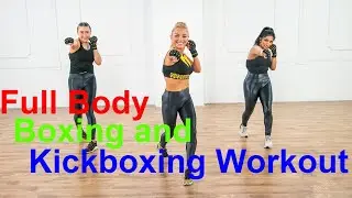Bayanlar İçin Vücut Boks ve Kickboks Egzersiz 40 Dakika
