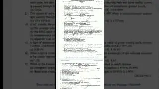 12th Physics First Revision Exam Original Question Paper 2023/#sdacademy