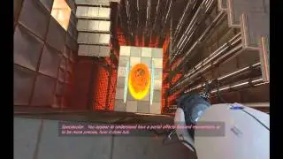 Portal Walkthrough - Test Chamber 10/19 [Speedy Thing Goes In, Speed Thing Comes Out]