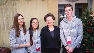 Волонтёры вернулись из Ханты-Мансийска.