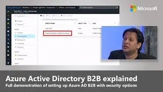 Azure Active Directory B2B Collaboration: simple, secure external sharing of your Apps and Services