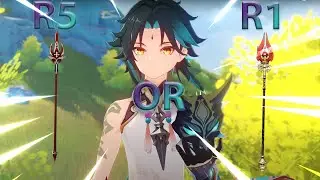 R5 DeathMatch VS R1 Staff Of Homa On Xiao