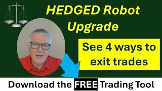 5 Expert4x Hedged trading Robot functions upgraded plus a Free Downloadable Tool.