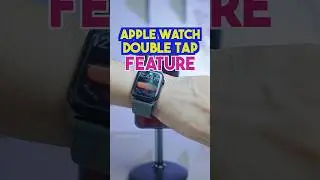 Double Tap Feature Apple Watch #shorts