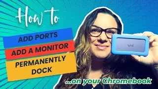 Adding Ports and an External Monitor to your Chromebook with the Uni USB-C Hub
