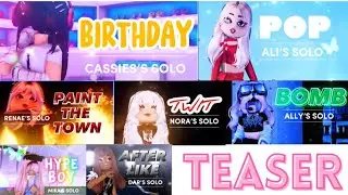 SEVEN’S OFFICIAL SOLO’S TEASER ⭐️ | ROBLOX RH DANCE STUDIO