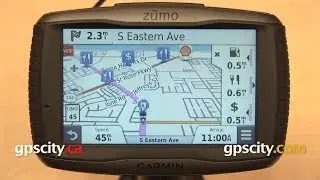 Garmin zumo 590LM: Up Ahead with GPS City