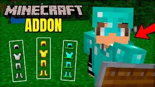Cómo VER la Durabilidad de tu Armadura en Minecraft PE con Durability Armor Viewer! 🛡️👀