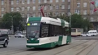трамвай КТМ-23 ( 71-623-04.01 ), борт 0026, маршрут депо