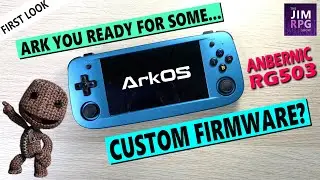 Anbernic RG503 Custom Firmware | ArkOS - Game Perf, Screenscraper, Screensaver, Preinstalled Themes