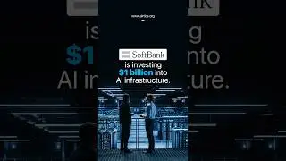 SoftBank is investing $1 billion into AI infrastructure.#softbank #ai #japan #ml #airtics
