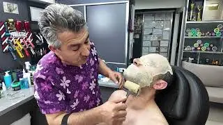Deep Relax ASMR | Professional Haircut, Head Massage & Skincare |