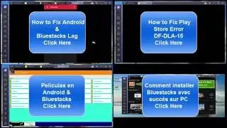 Android & Bluestacks Error and Fixes