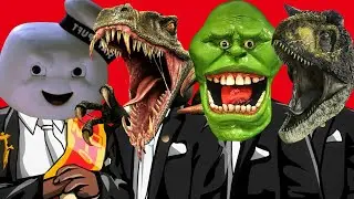 Ghostbusters: Afterlife & Jurassic World: Camp Cretaceous - Coffin Dance Meme
