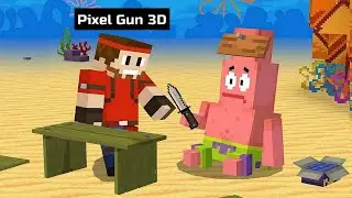 When Patrick Star Plays Pixel Gun 3D