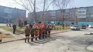Ансамбль «Разгуляй». Ачинск. Военные песни.«Катюша».