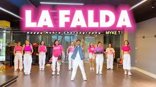 LA Falda By Myke Towers | Zumba Fitness | Reggaeton | Zin Happy Mehra Choreography