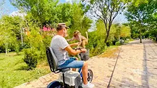 УРА! Люська с Владом везут енотика Полю  в НОВЫЙ ДОМ)))