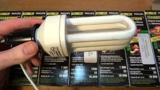 Philips Marathon 23watt CFL light bulbs