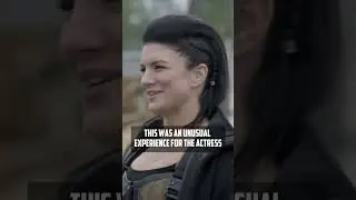 A fact about the actress Gina Carano in the movie Deadpool #shorts #facts #film #movie #cinema