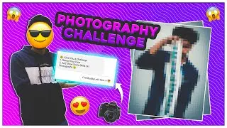 😱 I Got A Photography Challenge By One Of My Subscriber - Creative Photography Poses At Home