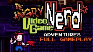 Angry Video Game Nerd Adventures Full Gameplay as Board James