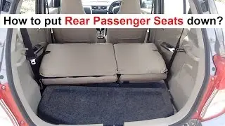 How to fold Rear Passenger Seats in Car??