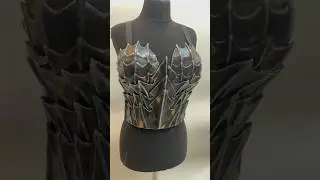 Witch-king armor women version. #craft #diy #lotr