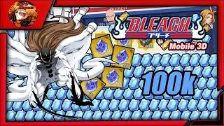 Bleach Mobile 3D global: 💎Трачу 100к кристаллов/этажная лотерея - Сосуке Айзен - финальное слияние!💎