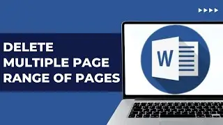 Shortcut To Delete Multiple Page Range Of Pages In Ms Word 2024 And Above