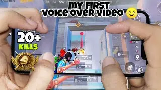 MY FIRST VOICE OVER GAMEPLAY | Solo VS Squad 20+ KILLS  CONQUEROR GAMEPLAY | PUBG MOBILE INDIA