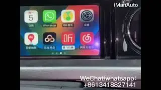 iManAuto Rolls Royce Wireless  Apple CarPlay Android Auto interface 2004-2009