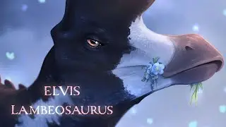 Elvis (Lambeosaurus commission) SPEEDPAINT - Clip studio paint