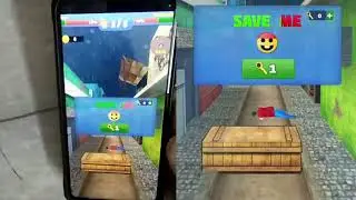 Street Chaser Gameplay  - Throw 5 Bottles Robbers Chase  | offline game for Android / iOS / PC