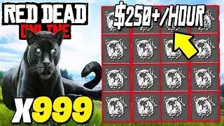 RDR2 | BEST WAY TO MAKE MONEY (Panther Method) | $250+ PER HOUR | After Patch 1.05
