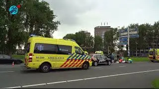 Twee gewonden bij ongeval Kooimeerplein in Alkmaar (21 augustus 2021)