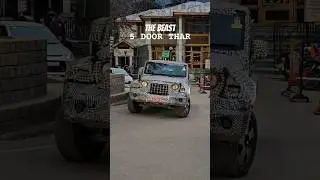 5 door thar in manali #thar #mahindra #trending #youtubeshorts @AllAboutAllmj