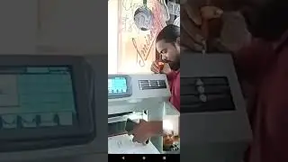 paper cutting machine instalation