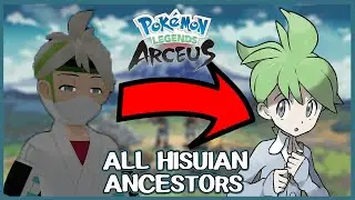 All Hisui ancestors in Pokemon Legends Arceus