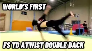 World’s First Frontswing TD Atwist punch Double Backflip- Taka Enomoto (May 26, 2020) (TRICKING)