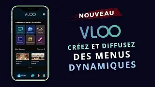 Créez et diffusez instantanément des menus board vidéos sur les écrans TV depuis votre mobile !