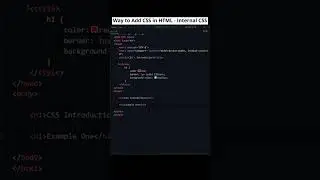 Master Internal CSS: Style Your HTML Like a Pro! 