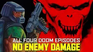 Can Doom Be Beaten With NO ENEMY DAMAGE? – Ultimate Doom COMPLETE Run (UV)