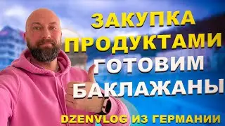 Влог выходного дня. Закупка продуктами и готовка. Dzenvlog из Германии.