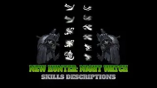 NEW HUNTER - Night Watch Skills l Identity v